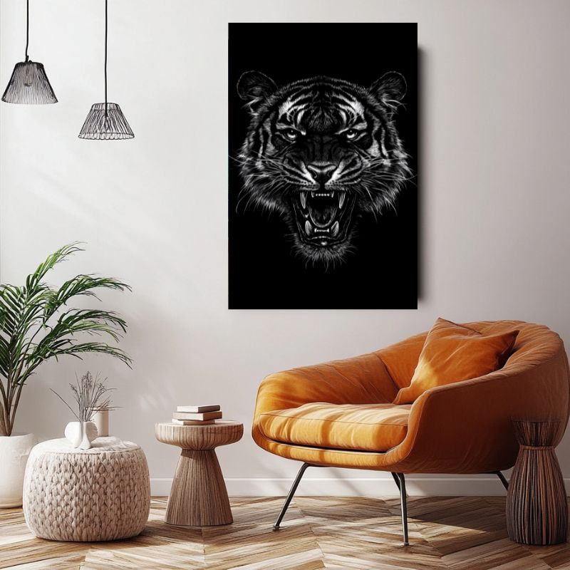 Tableau_tete_de_tigre_majestueux