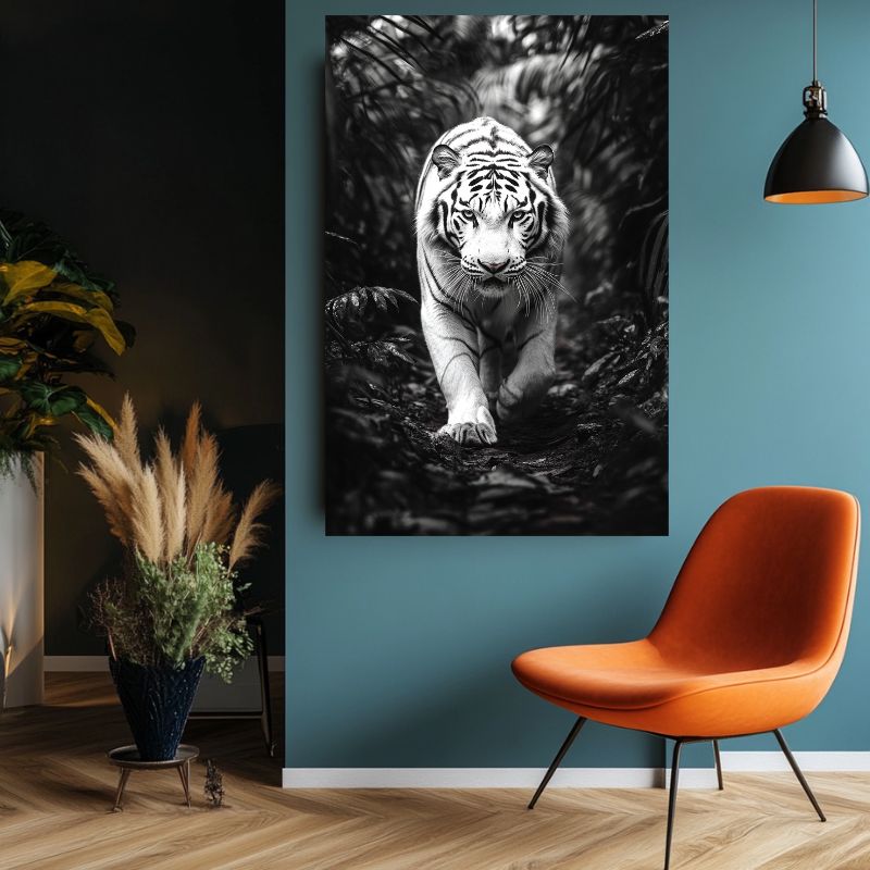 Tableau_tigre_blanc_jungle