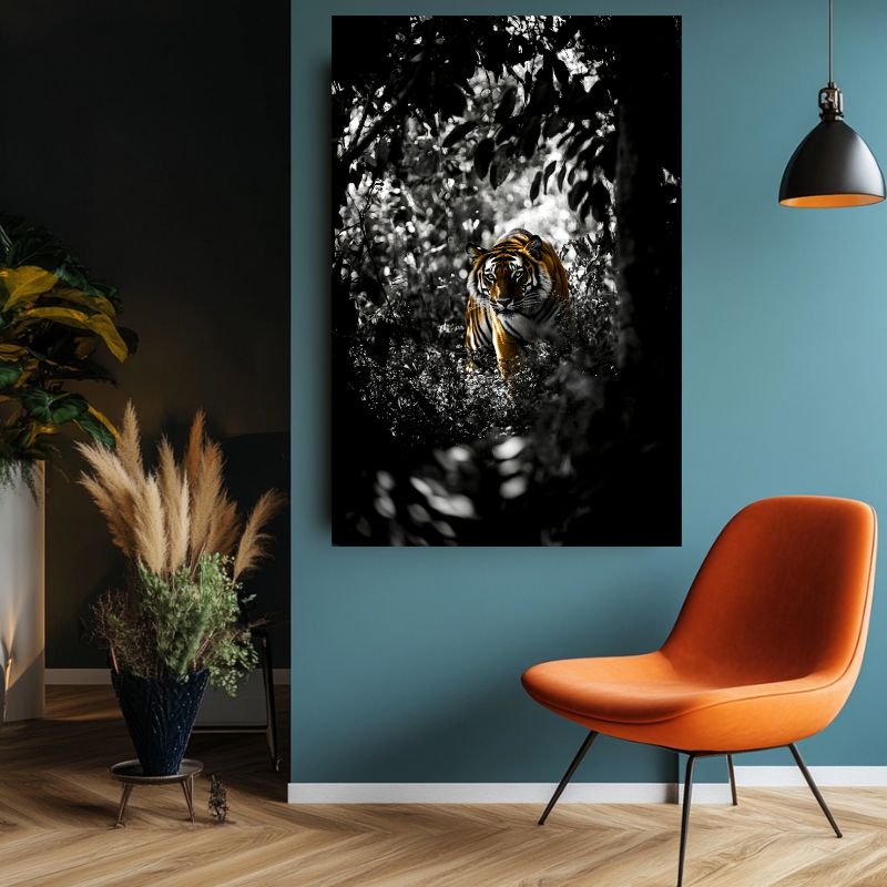 Tableau_tigre_dans_la_jungle