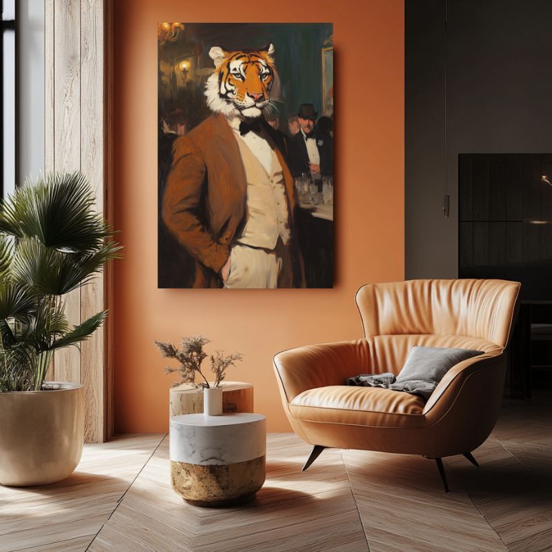 Tableau_tigre_humain_deco