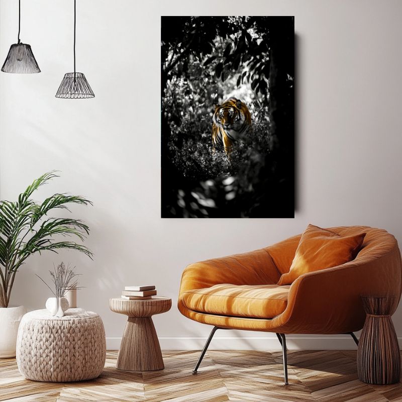 Tableau_tigre_jungle_decoration