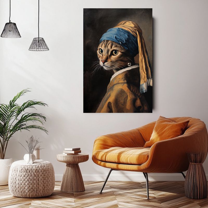 Tableau_toile_chat_decoration_murale