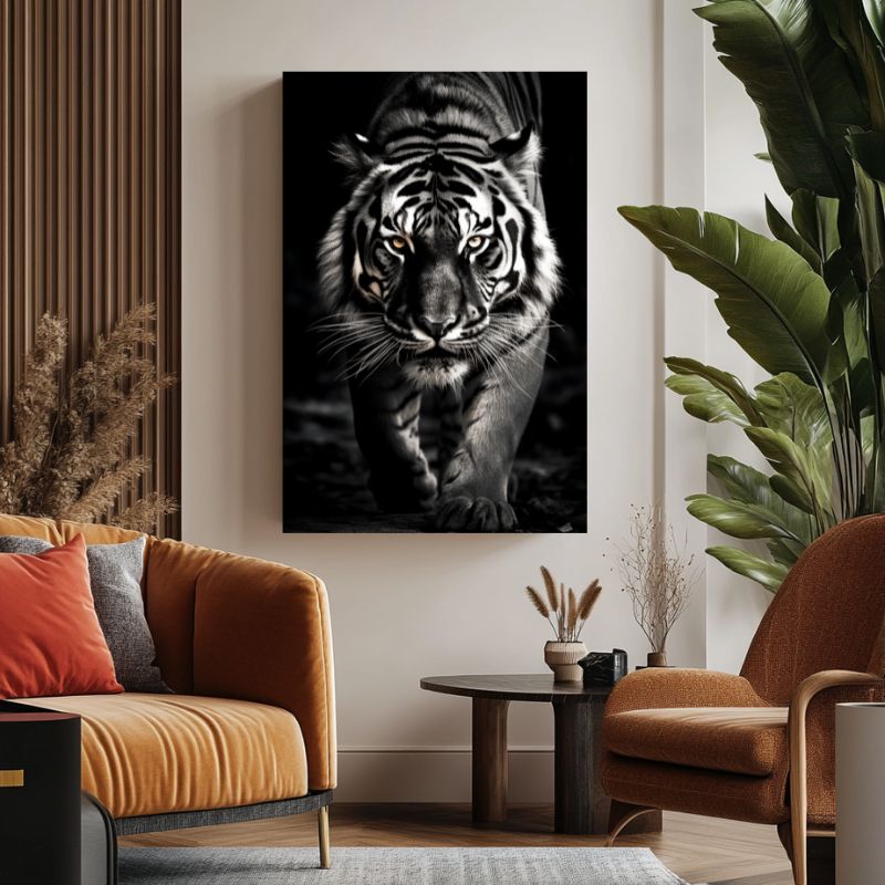 Tableau_toile_tigre_regard