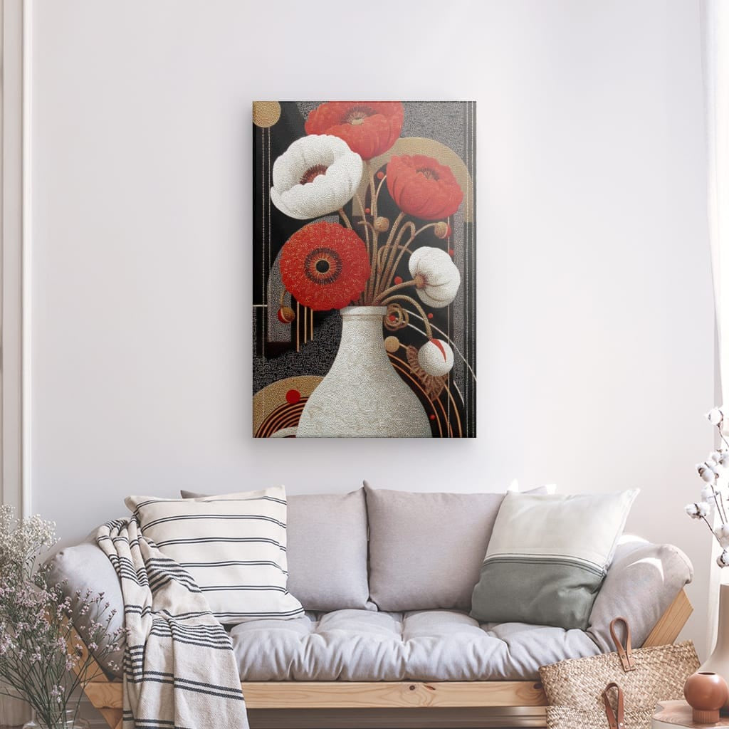 Tableaux Bouquets de Fleurs dans Vase