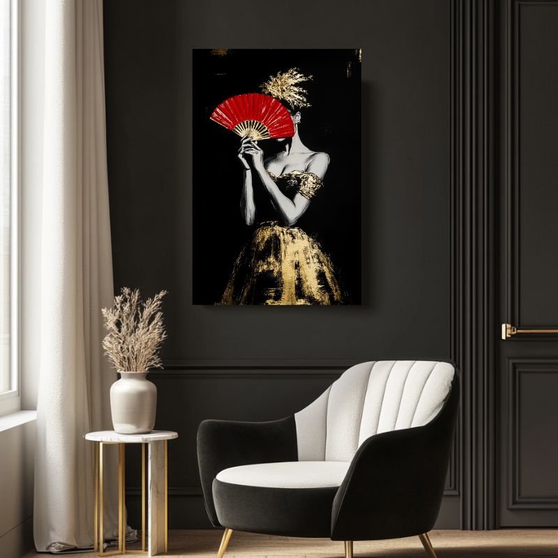 Toile_Moderne_avec du rouge