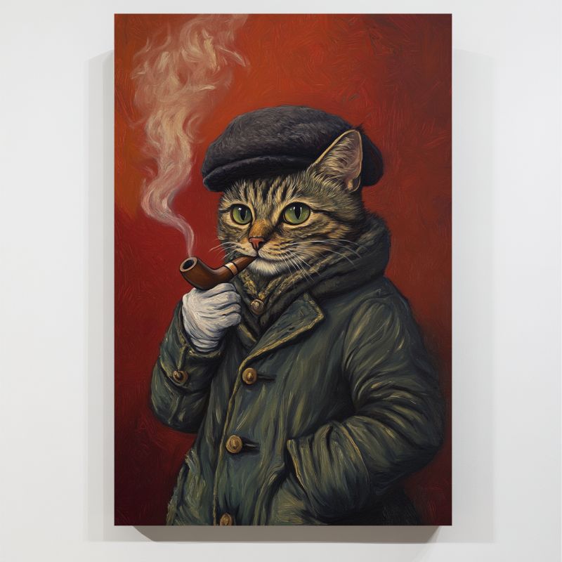 Toile_chat_pipe