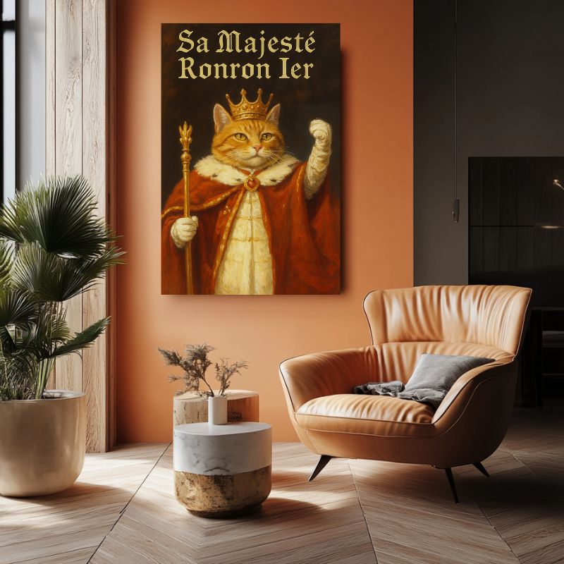 Toile_chat_royal