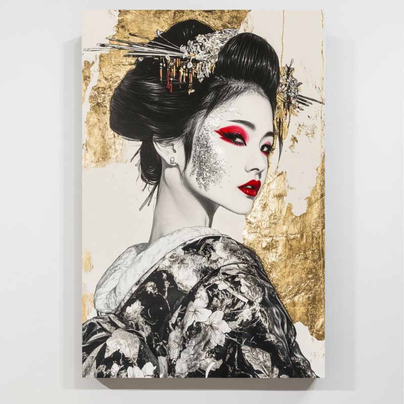 Toile_geisha_japonaise
