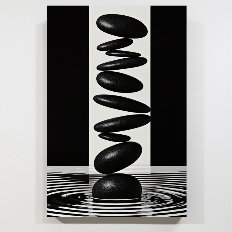 Toile_zen_en_noir_et_blanc