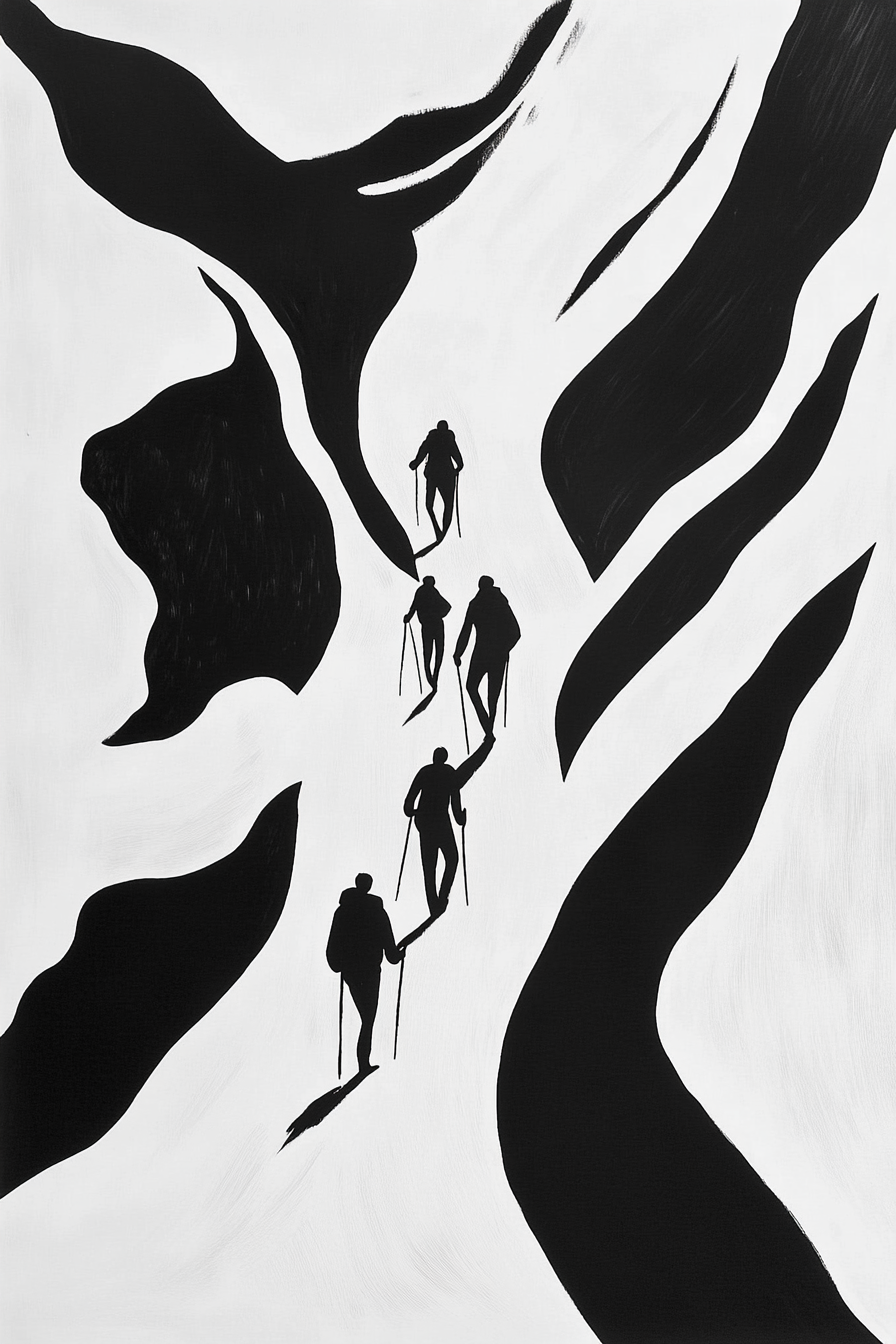 Tableau Le Sentier des Randonneurs