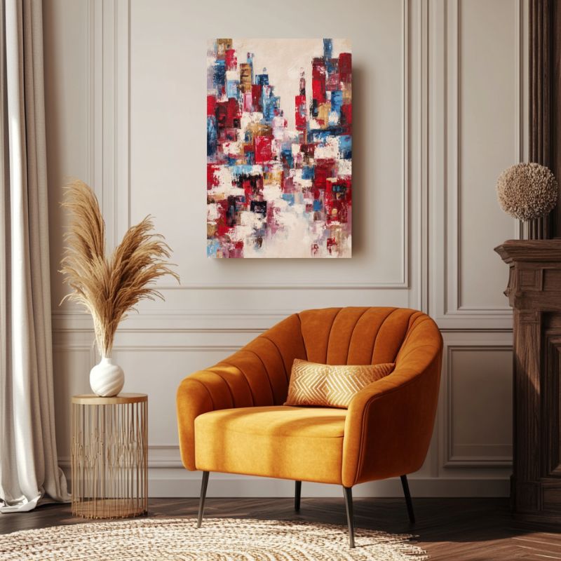 tableau_abstrait_immeuble_architecture_moderne