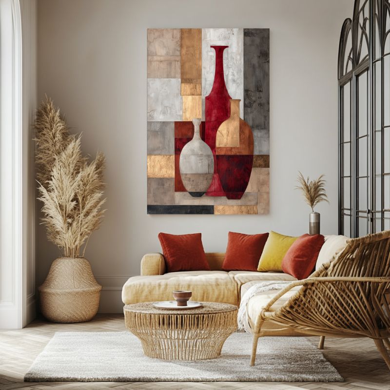 tableau_abstrait_poterie_grecque_vases_antiques
