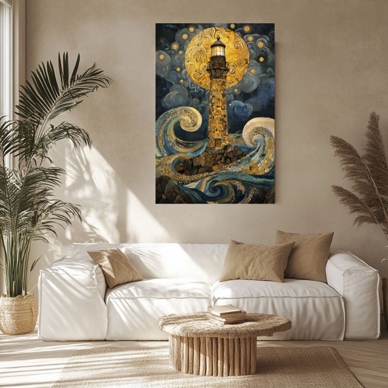 Tableau de Phare en Mer