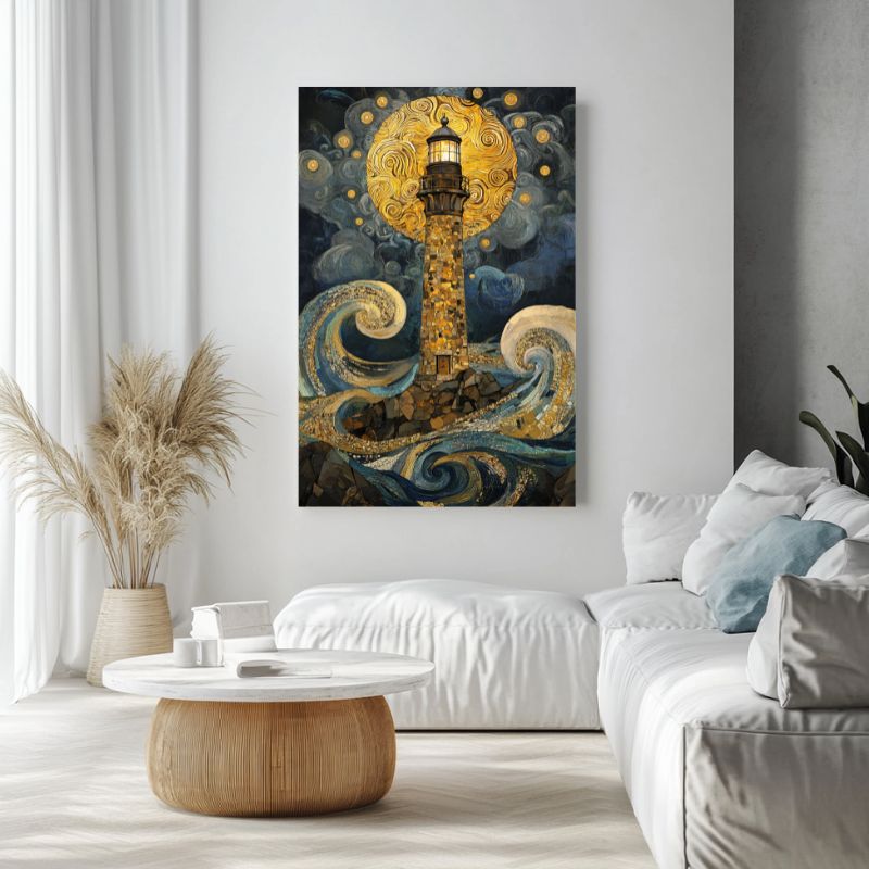 Tableau de Phare en Mer