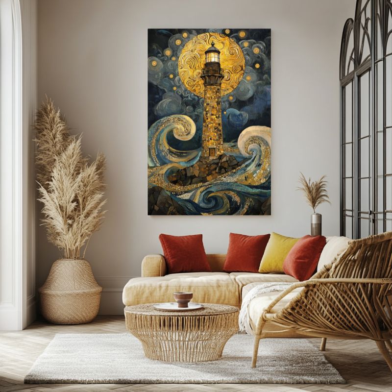 Tableau de Phare en Mer