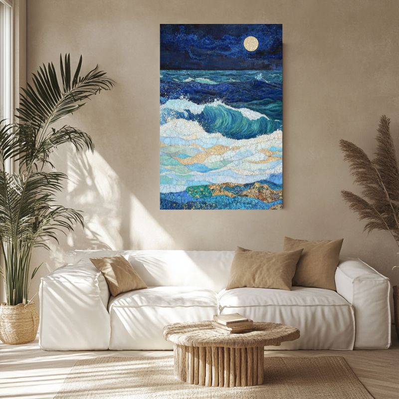 tableau_mer_nuit_pleine_lune