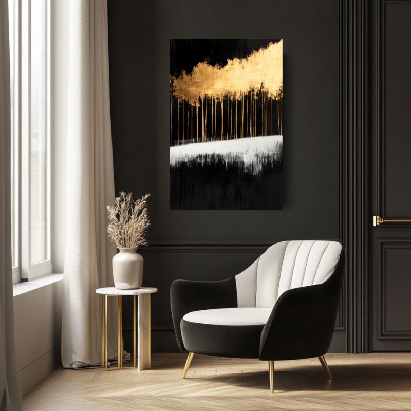 tableau_moderne_arbre_nature_contemporaine