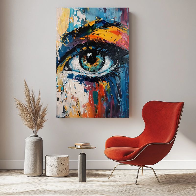 tableau moderne coloré deco