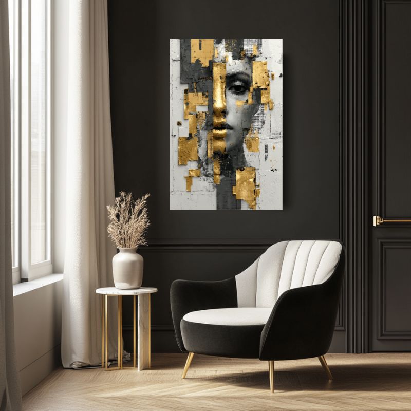 tableau_moderne_femme_abstrait_toile_sophistiquee