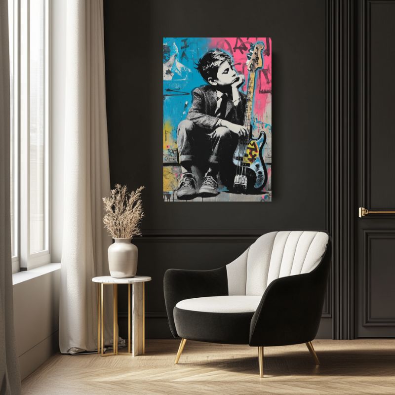 tableau_street_art_musique_rock