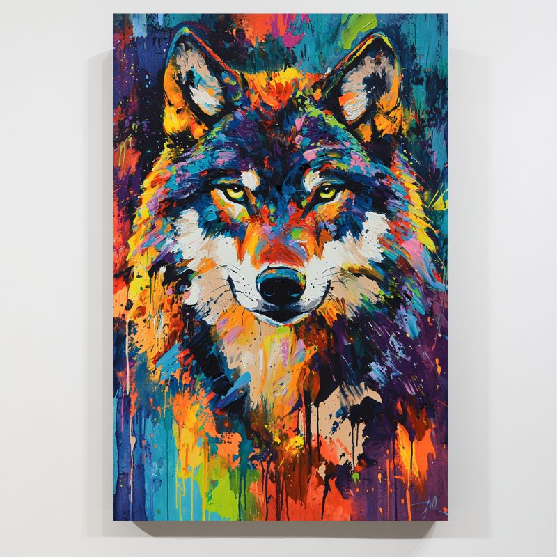toile_loup_colore