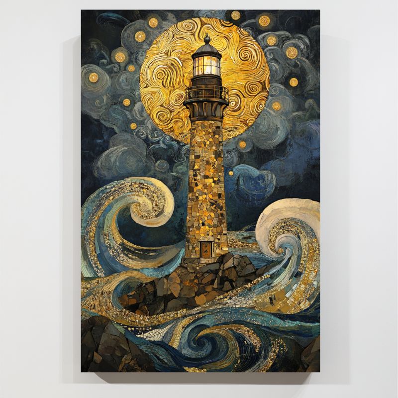 Tableau de Phare en Mer