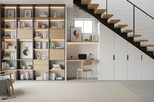 Idée déco sous escalier ouvert : 10 astuces pour optimiser cet espace