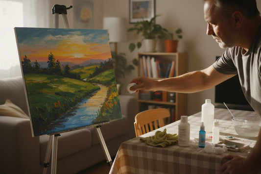 Comment nettoyer un tableau peint à l'huile
