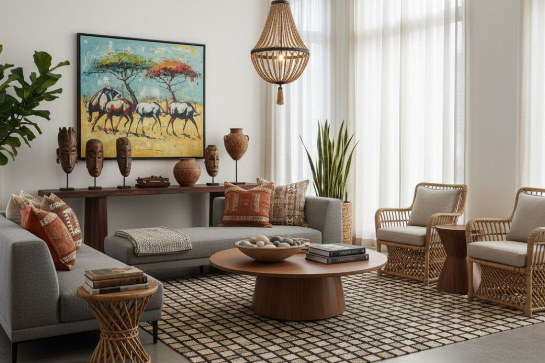 Déco africaine : 11 idées pour un intérieur chaleureux et authentique