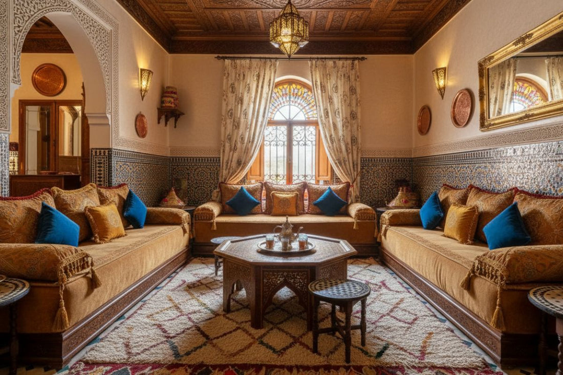 Déco salon marocain : 10 idées pour créer une ambiance envoûtante