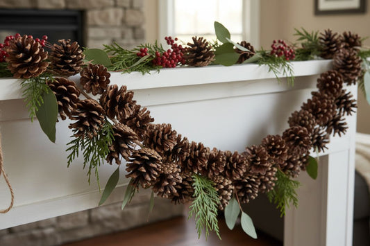 Que faire avec des pommes de pin en déco ?