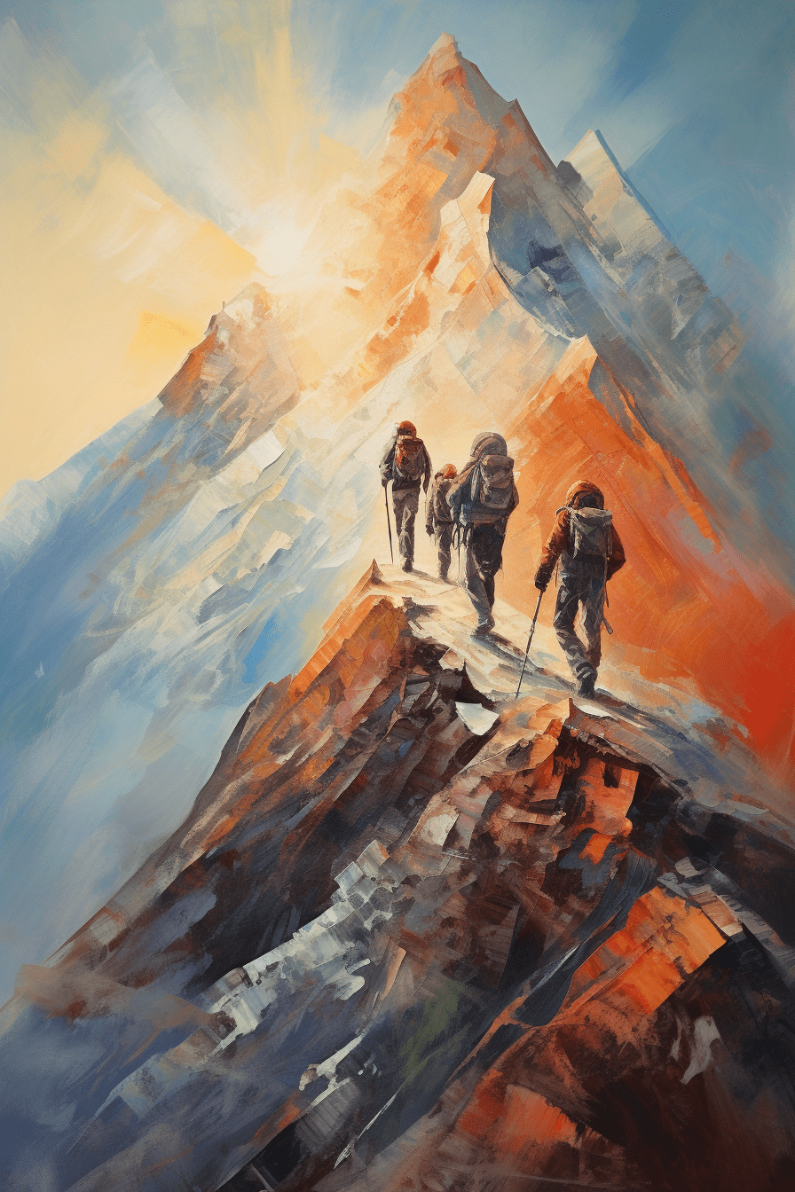 Tableaux Montagnes Rouges Tableaux Montagne | Art de l'iris – Artdeliris