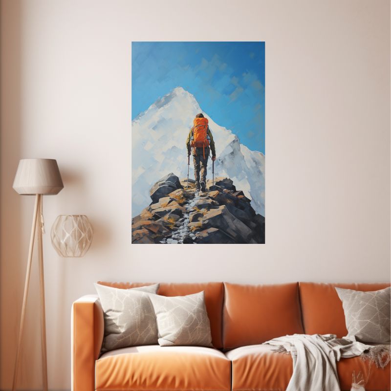 Tableau Ascension Solitaire – Artdeliris