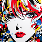 Tableau Pop Art Manga