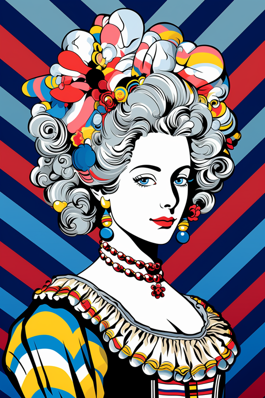 Tableau Pop Art Rococo