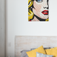 Toile Pop Art Visage