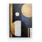 Tableau Abstrait Bleu nuit