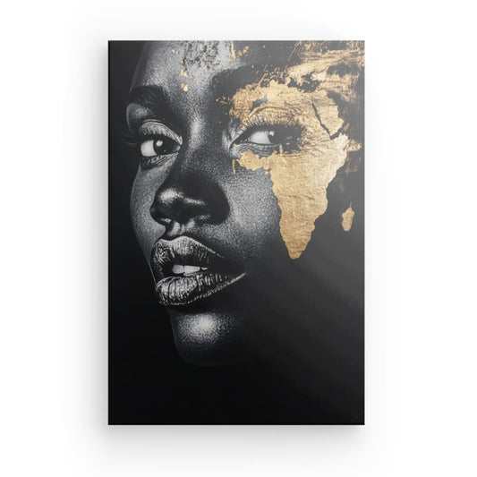 Tableau Africain Visage