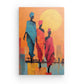 Tableau Africain Abstrait