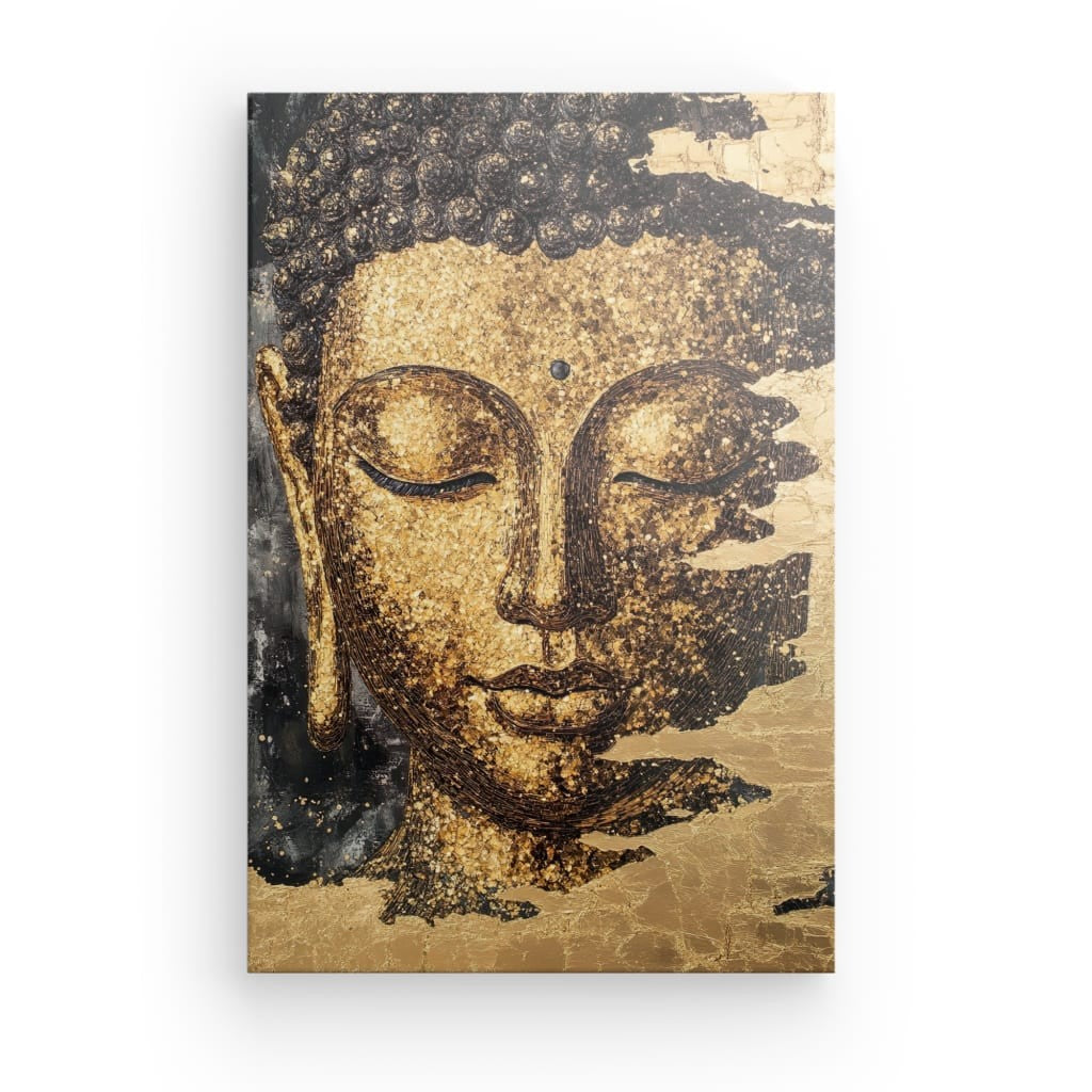 Tableau Bouddha Doré