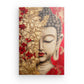 Tableau Bouddha Rouge