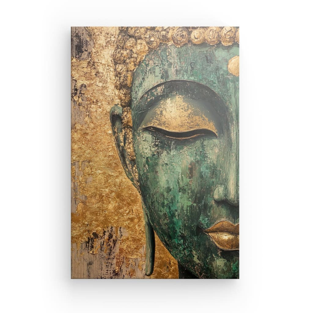 Tableau Bouddha Vert