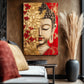 Tableau_Bouddha_rouge_zen