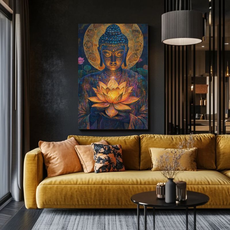 Tableau Bouddha sur Toile