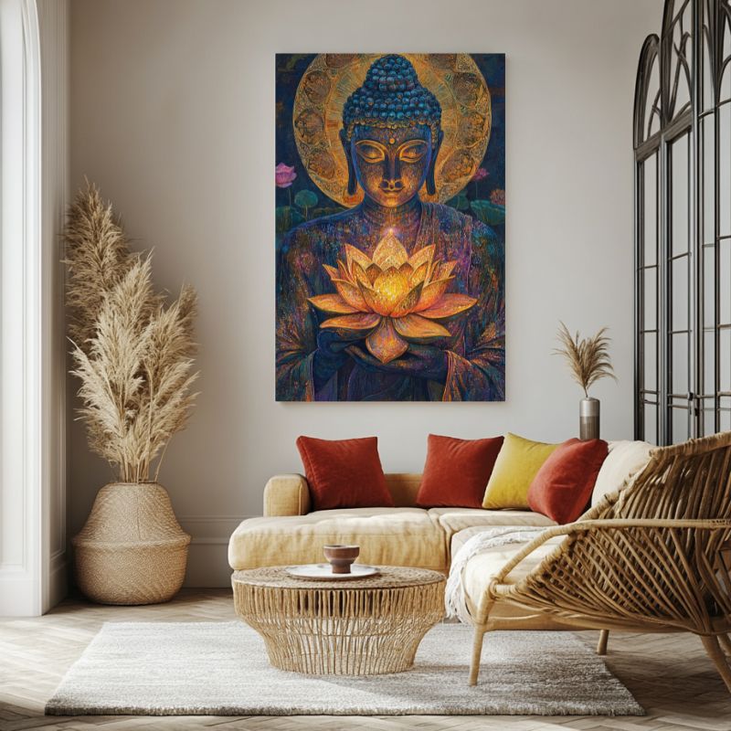 Tableau Bouddha sur Toile