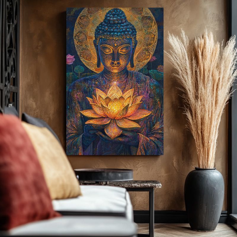 Tableau Bouddha sur Toile