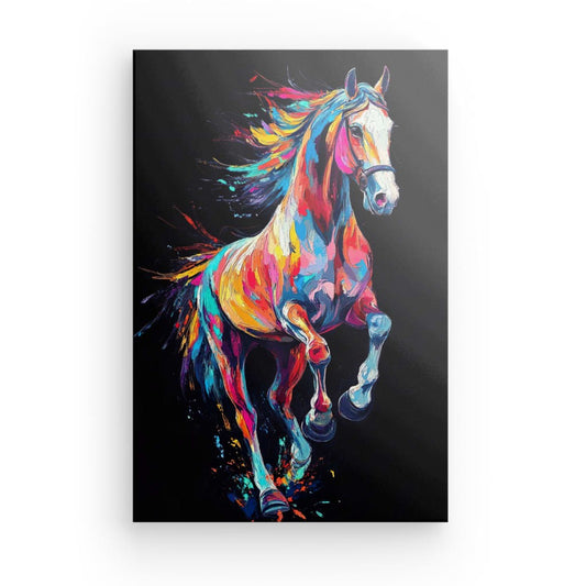 Tableau Cheval Coloré