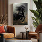 Tableau Cheval Noir
