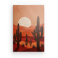 Tableau Désert Cactus