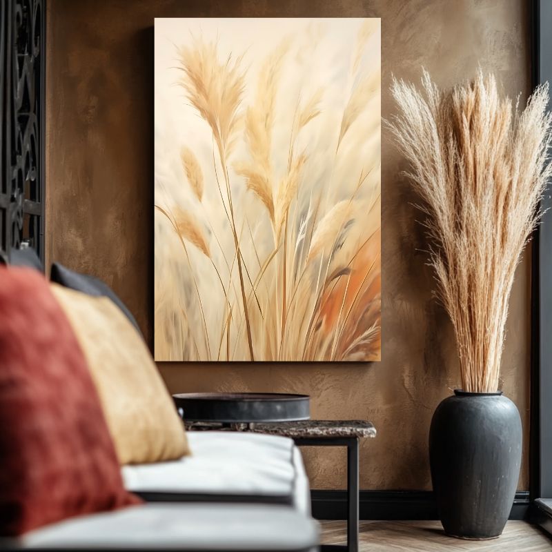 Tableau Fleur de Pampa